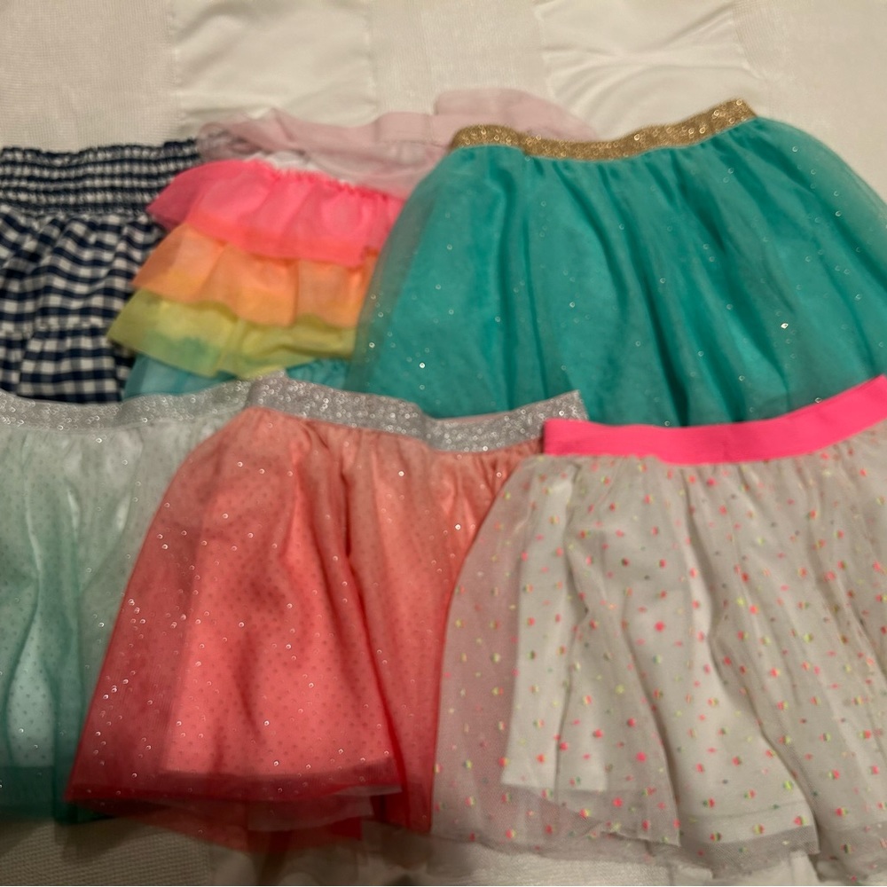 Lots of 6 Girls Skirt Size 6